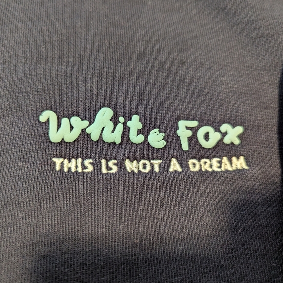 White Fox This Is Not A Dream Hoodie Navy L/XL - Picture 4 of 9